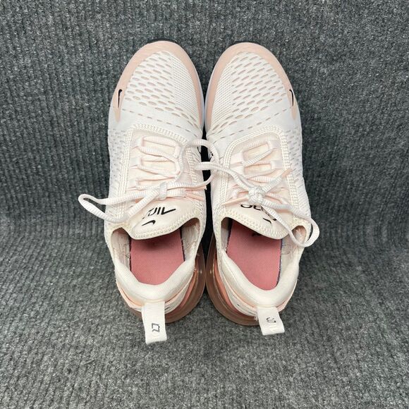 Nike Air Max 270 Light Soft Pink Athletic Running Shoes Women’s 8.5 AH6789-604 - Picture 7 of 8
